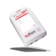 Appareil Red 8 de RedPoint Acupuncture, dispositif portable LED rouge pour la stimulation de 8 points d’acupuncture.