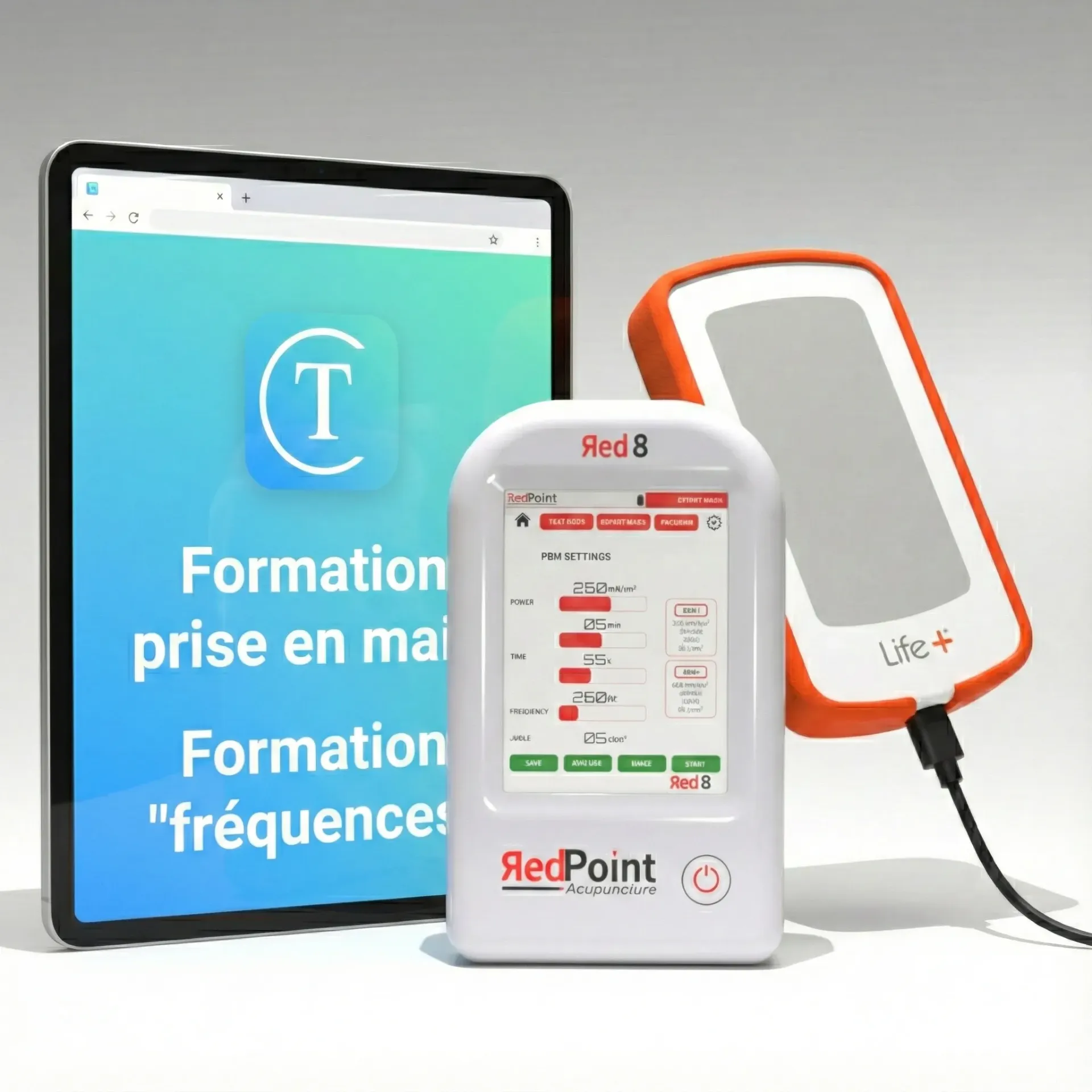 Red 8 - RedPoint Acupuncture + formation + Lifeplus